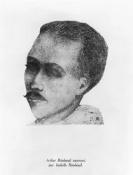 Arthur Rimbaud morente, 1891